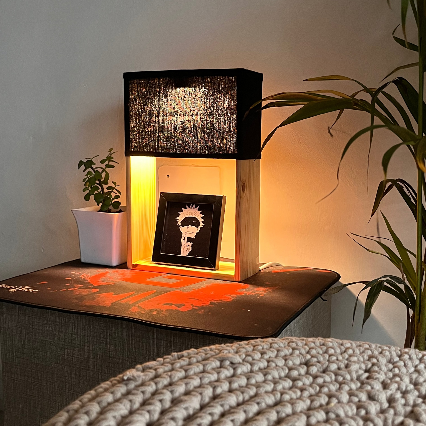 Pine Glow Anime Edition – “Cursed Energy” Lamp (JJK‑Inspired)