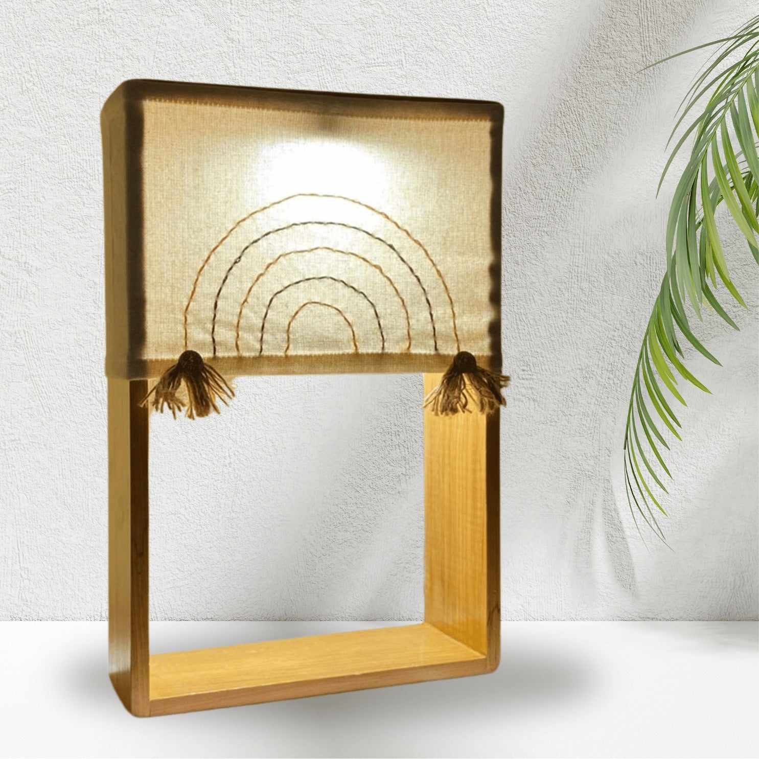 Pine Glow Kiddie Charm Rainbow Table Lamp - A thoughtful gift