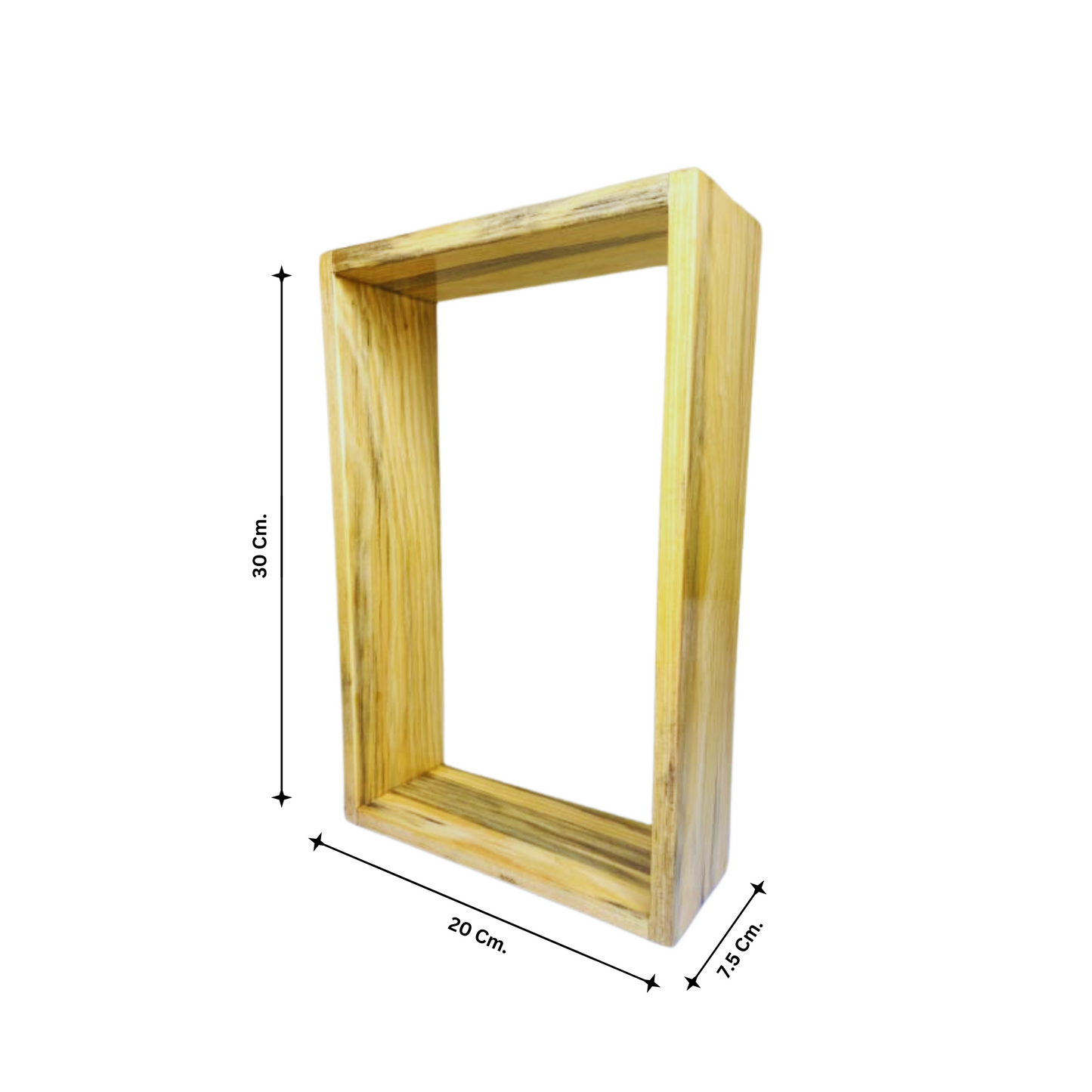 Pine Glow Needle Bloom Table Lamp – with Handmade Artwork