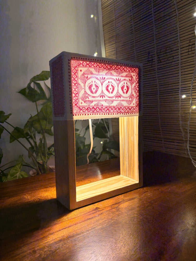 Hand-painted lamps