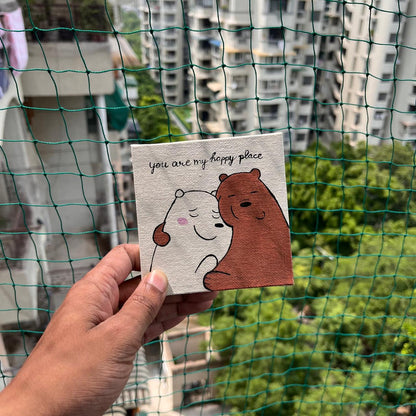 Bear Hug Collection Combo | Valentine's Day Special | Little Lamp + Artwork + 3 Lamp Shades