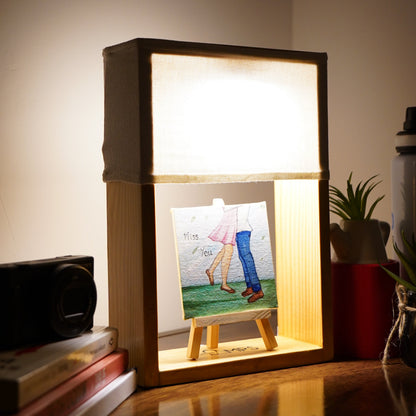 Build Your Own Lamp – Pick a Shade, Add an Artwork