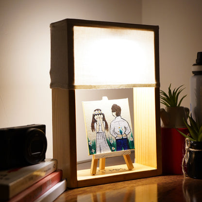 Build Your Own Lamp – Pick a Shade, Add an Artwork