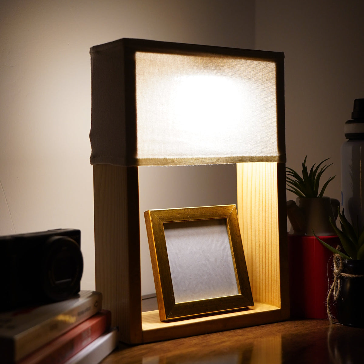 Build Your Own Lamp – Pick a Shade, Add an Artwork