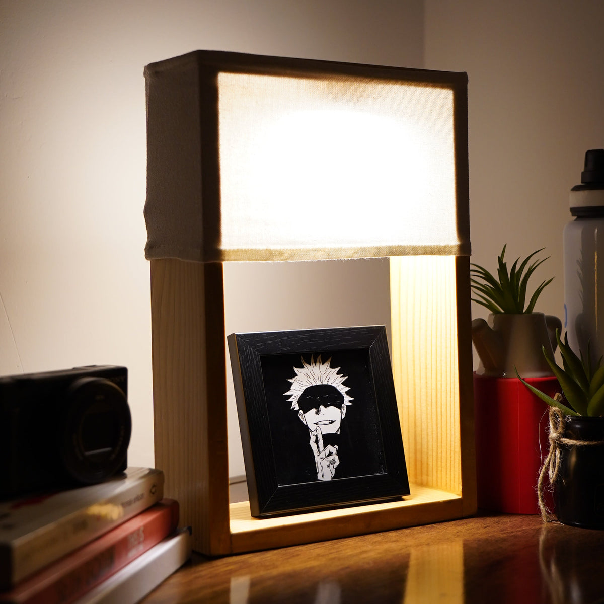 Build Your Own Lamp – Pick a Shade, Add an Artwork