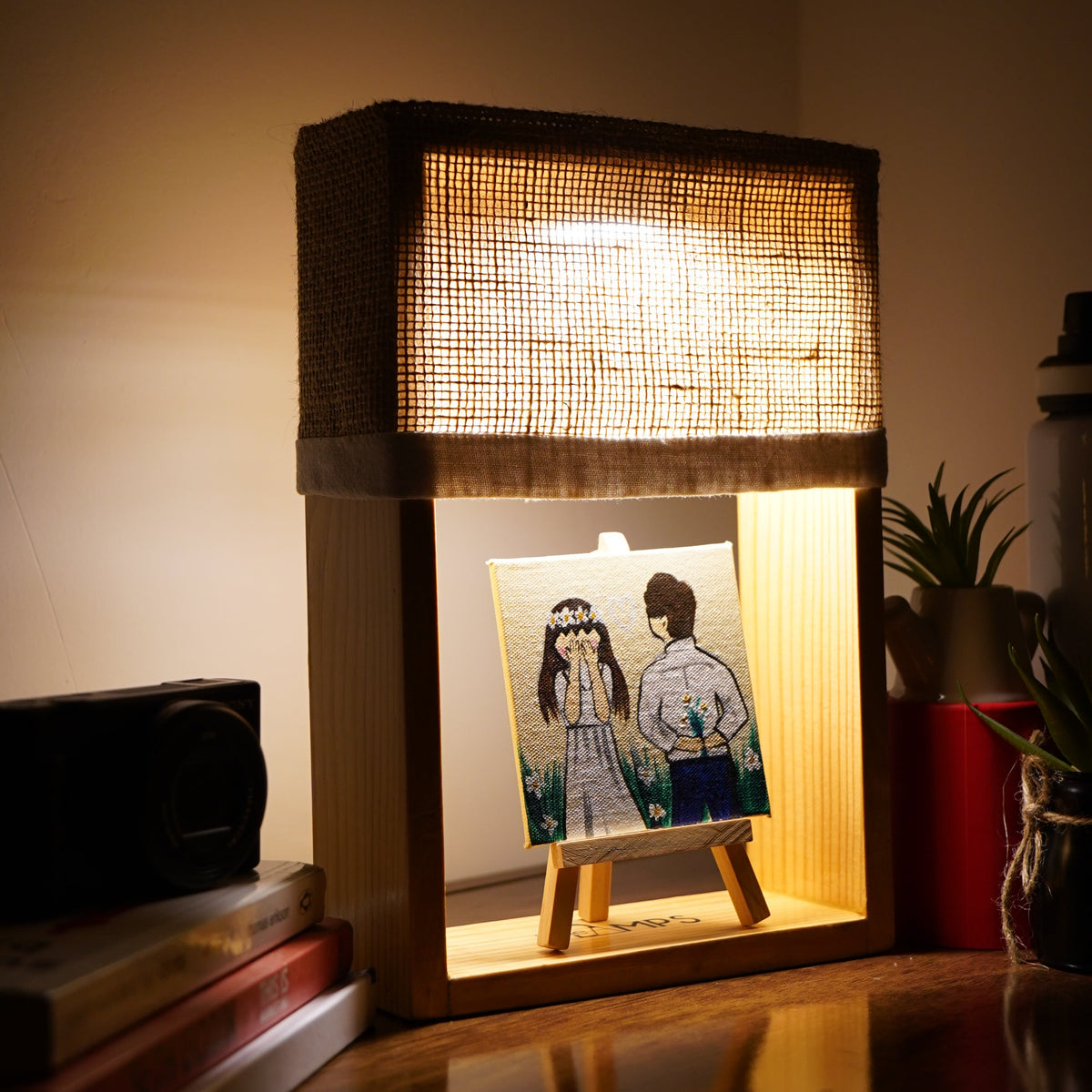 Build Your Own Lamp – Pick a Shade, Add an Artwork