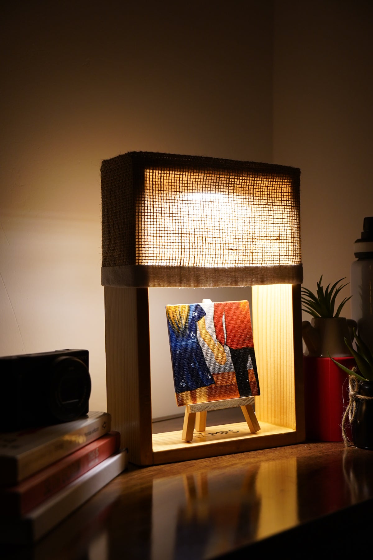 Build Your Own Lamp – Pick a Shade, Add an Artwork