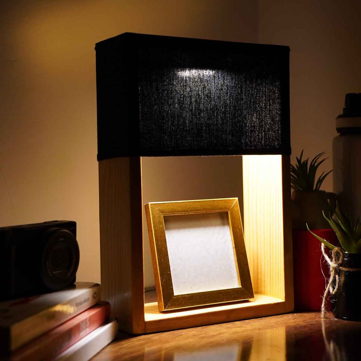 Build Your Own Lamp – Pick a Shade, Add an Artwork