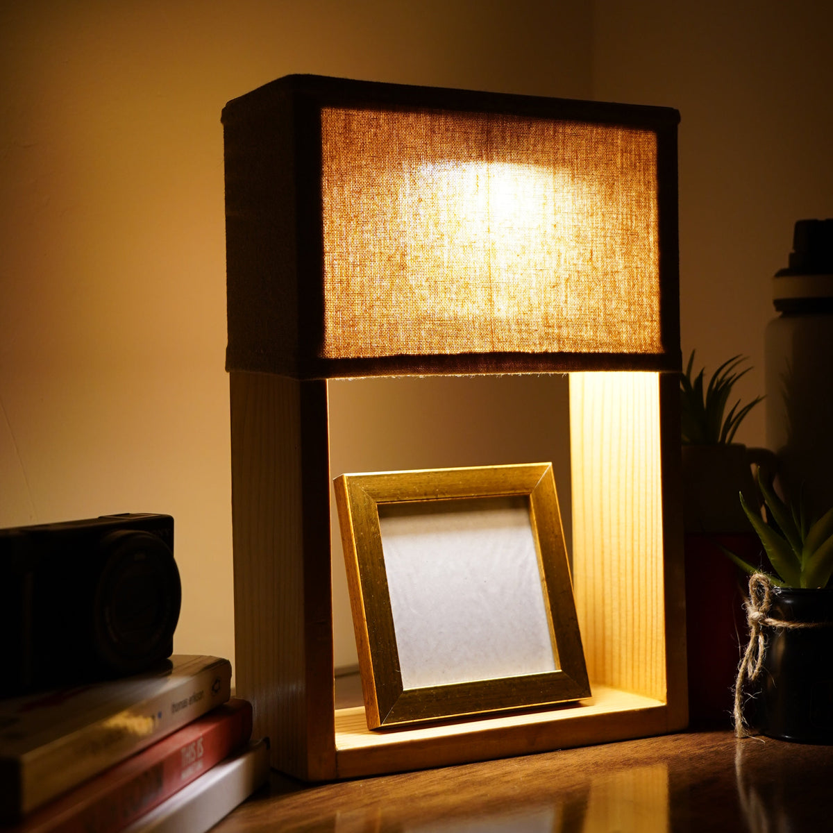 Build Your Own Lamp – Pick a Shade, Add an Artwork