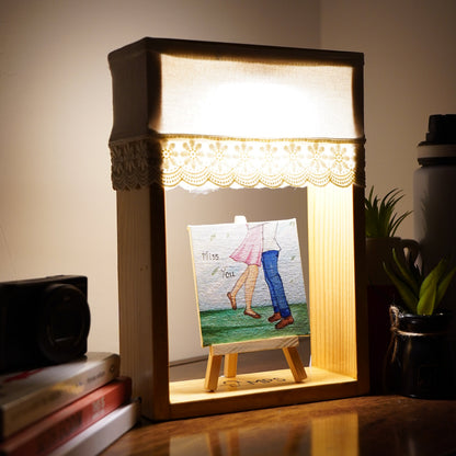 Build Your Own Lamp – Pick a Shade, Add an Artwork