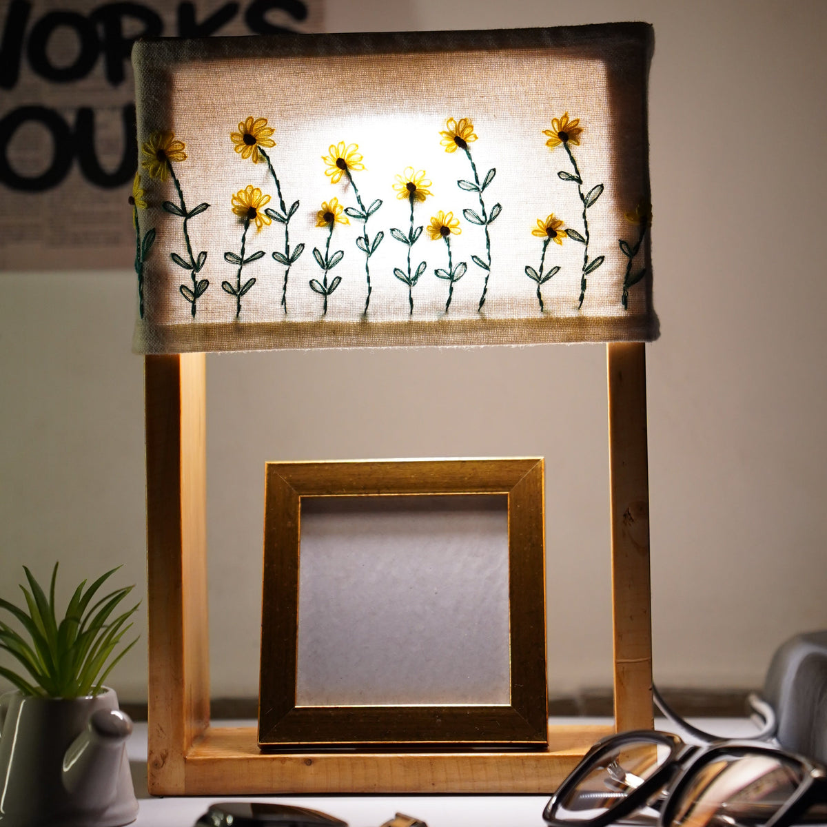 Build Your Own Lamp – Pick a Shade, Add an Artwork