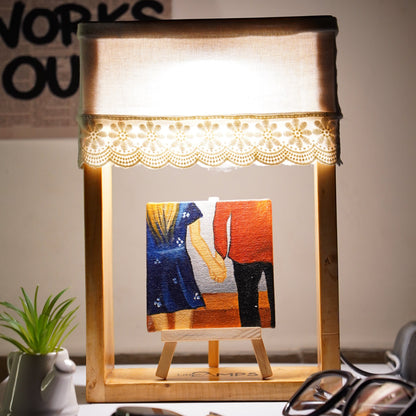 Build Your Own Lamp – Pick a Shade, Add an Artwork