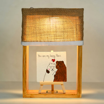 Bear Hug Table Lamp Combo