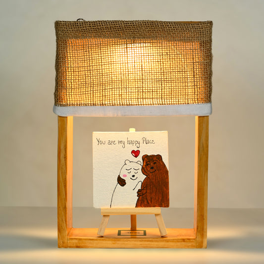 Bear Hug Table Lamp Combo