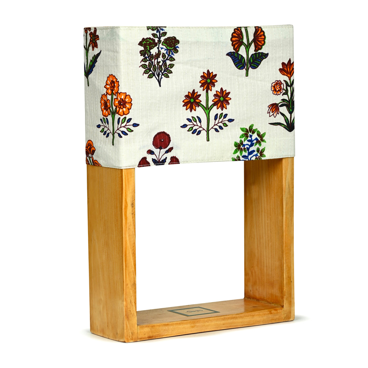 Vanya Bloom Block Print Table Lamp