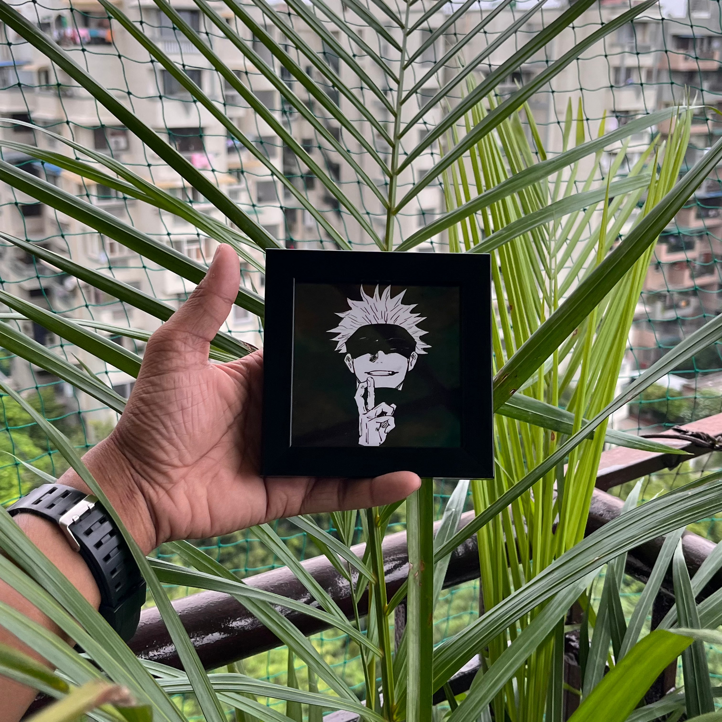 Pine Glow Anime Edition – “Cursed Energy” Lamp (JJK‑Inspired)
