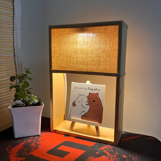 Pine Glow Bear Hug Edition – Cute Lamp for Friends & Loved Ones