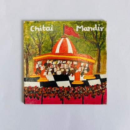 Chitai Mandir – Mini Hand painted Art
