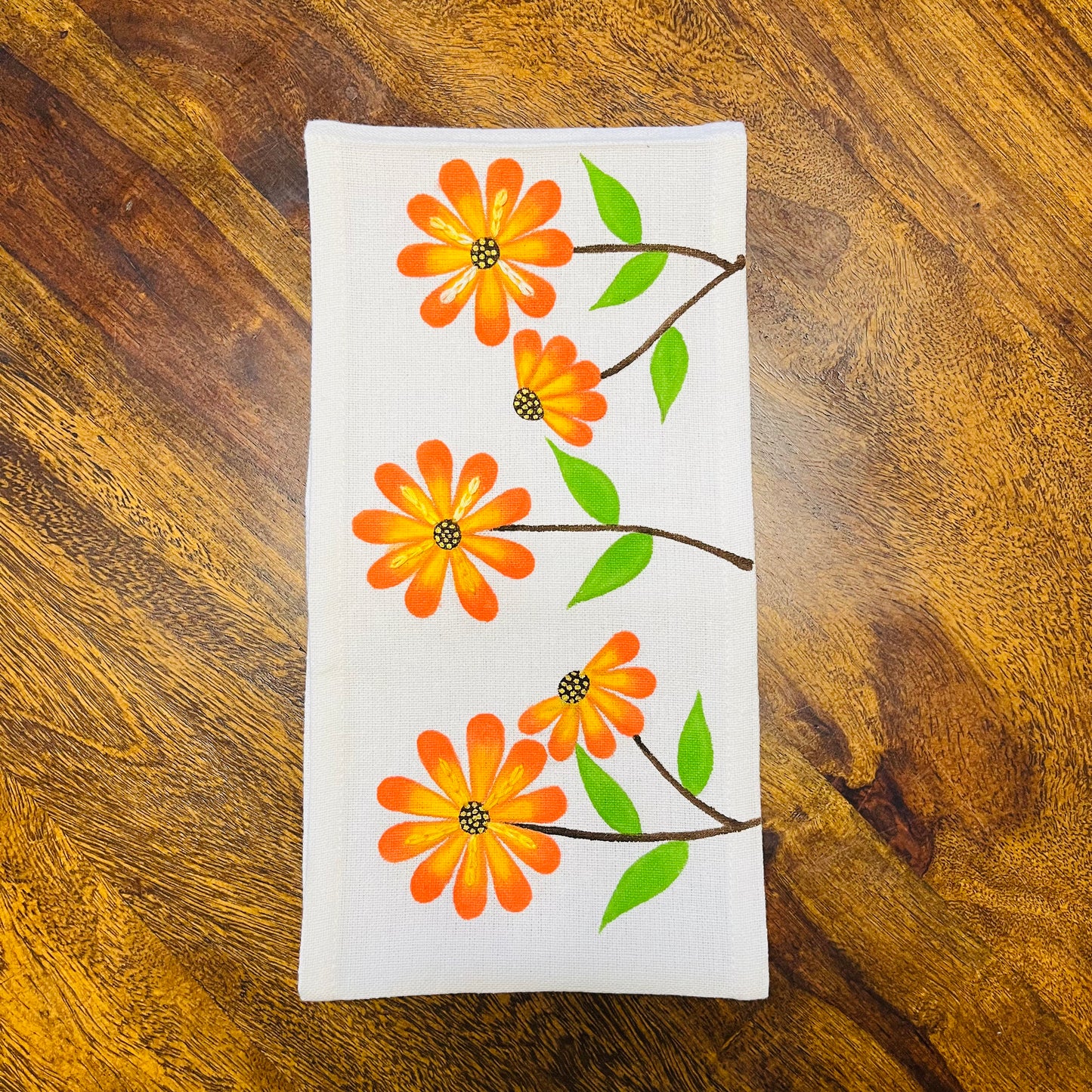 Add-On Lampshades ( Shade only ) Kanzi Collection - Orange Flowers