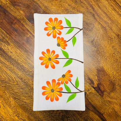 Marigold Morning – Hand-Painted Flower Lamp