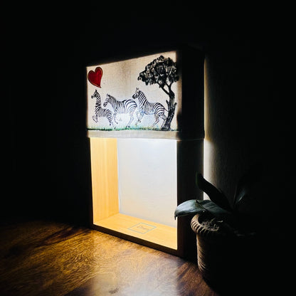 Add-On Lampshades ( Shade only ) Kanzi Collection - Zebra