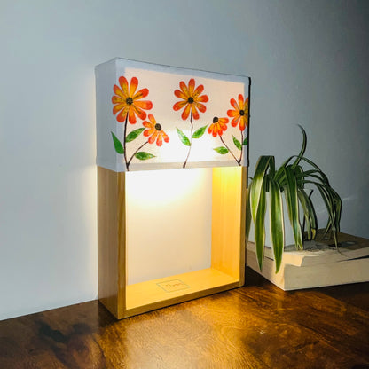 Add-On Lampshades ( Shade only ) Kanzi Collection - Orange Flowers