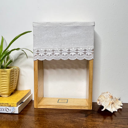 Pine Glow Ivory Lace Glow Lamp
